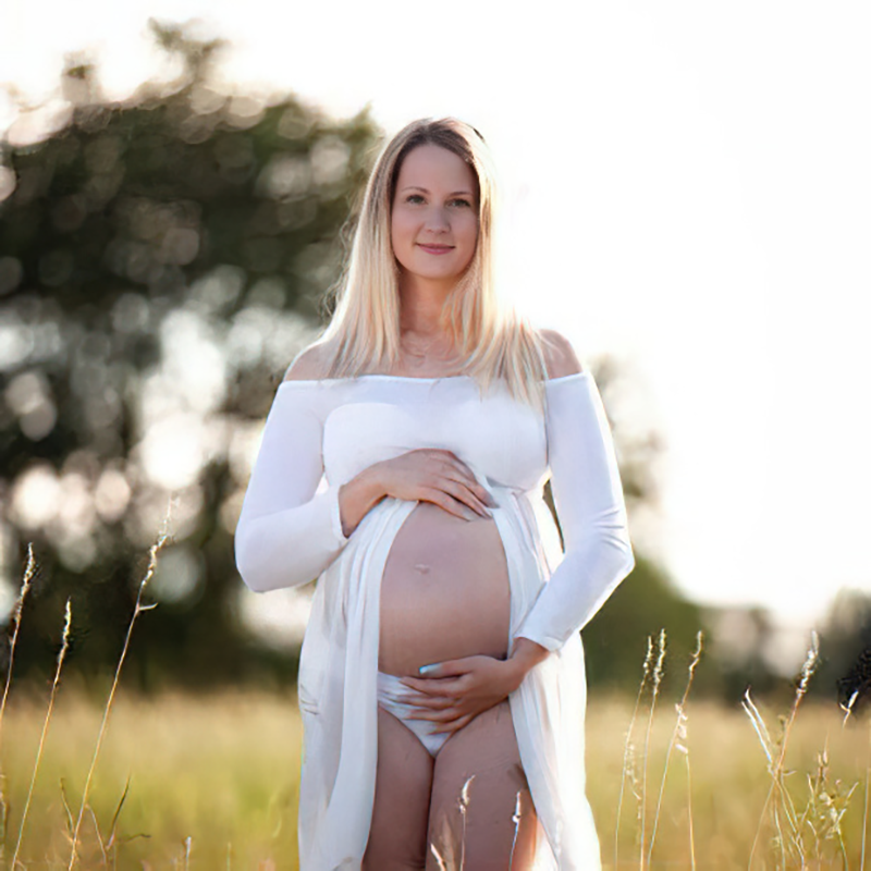 Babybauch-Fotoshooting